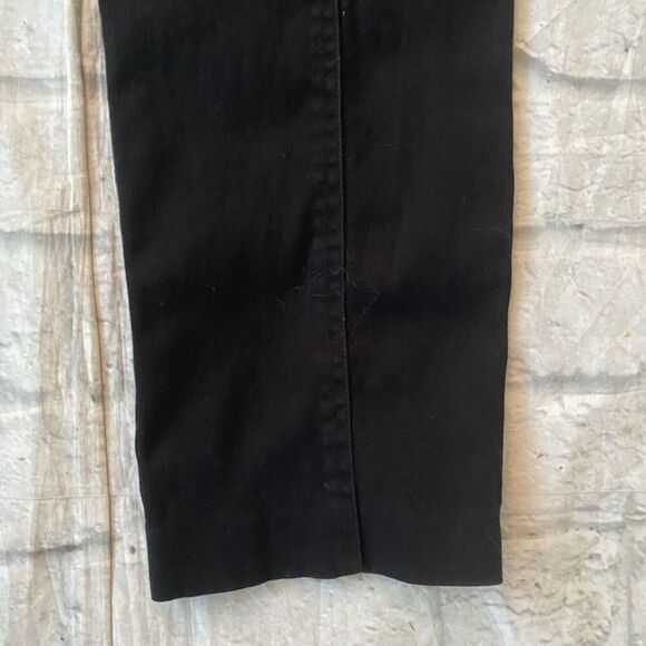 Cache women 8 cotton blend crop ankle pants black - Picture 9 of 11